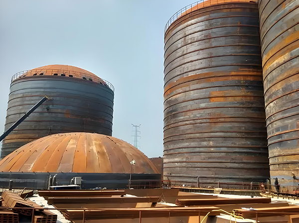 黑山焦粉钢板仓